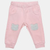 Set cotton fleece blend Tender Comforts with glitter details (3-18 months)