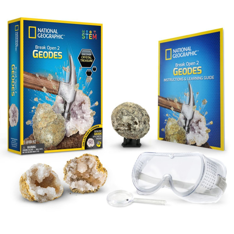 National Geographic break-open geodes (8+ years)