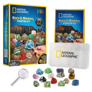 Rock & Mineral Starter Kit National Geographic (8+ years)