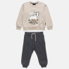 Tracksuit cotton fleece blend Five Star with embossed details (12 months-5 years)