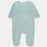 Babygrow velour Tender Comforts with embroidery (1-12 months)