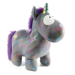 Soft toy Nici unicorn with glitter rainbow details 45cm