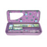 Metal pencil case with Bluey stationery