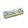 Metal pencil case with Bluey stationery