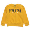 Tracksuit Five Star cotton fleece blend with embossed letters (12 months-5 years)