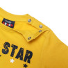 Tracksuit Five Star cotton fleece blend with embossed letters (12 months-5 years)