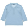 Long sleeve pique polo Gant top with embroidery (12-18 months)