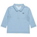 Long sleeve pique polo Gant top with embroidery (12-18 months)