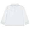 Long sleeve pique polo Gant top with embroidery (2-7 years)