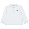 Long sleeve pique polo Gant top with embroidery (2-7 years)