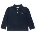 Long sleeve pique polo Gant top with embroidery (2-7 years)