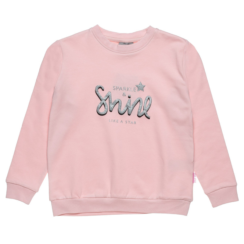 Long sleeve top Five Star cotton fleece blend with embossed print (12 months-5 years)