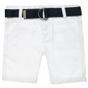 Shorts chinos with belt (12 months-5 years)