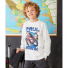 Long sleeve top Paul Frank with embossed letters (6-14 years)