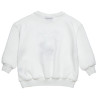 Long sleeve top   cotton fleece blend with embossed details (12 months-5 years)