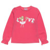 Long sleeve top with glitter (12 months-5 years)