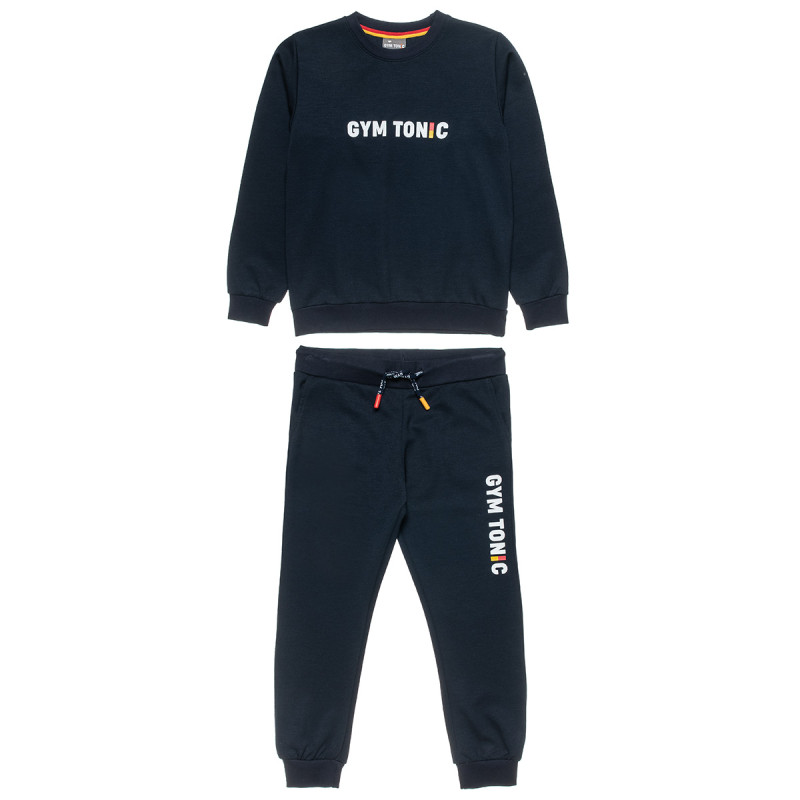 Tracksuit Gym Tonic with embossed elements (6-16 years)