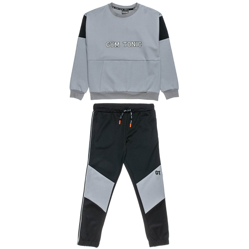 Tracksuit Gym Tonic with embossed elements (6-16 years)