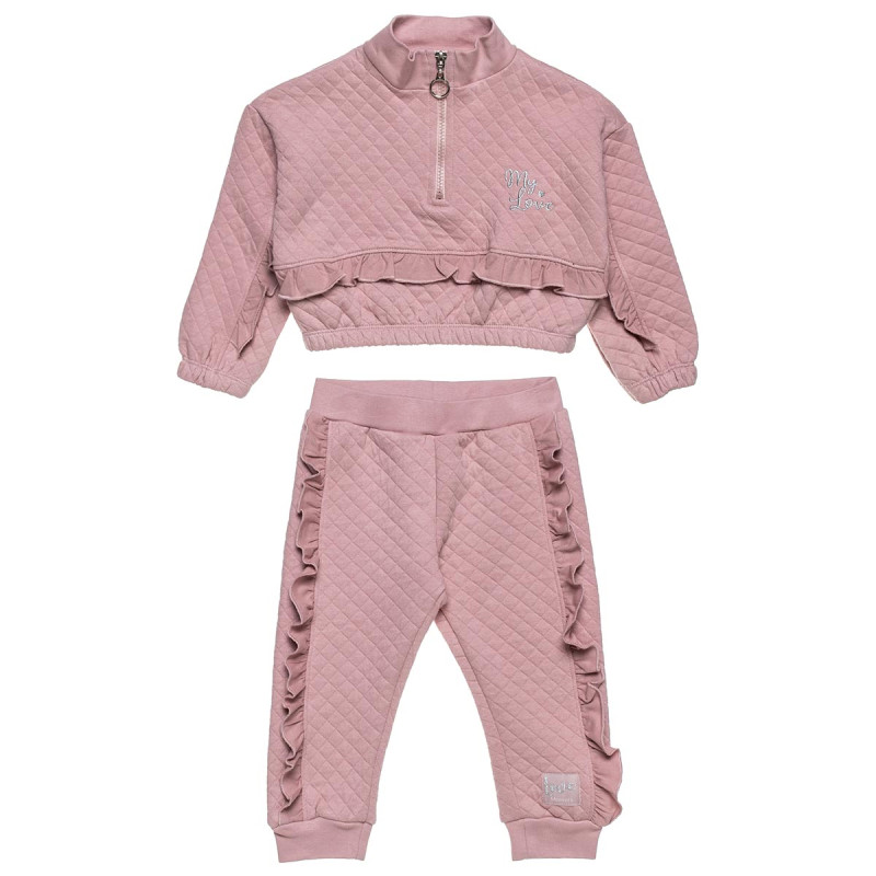 Tracksuit Moovers with metallic embroidery (12 months-5 years)