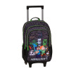 Trolley backpack Minecraft with pencil case