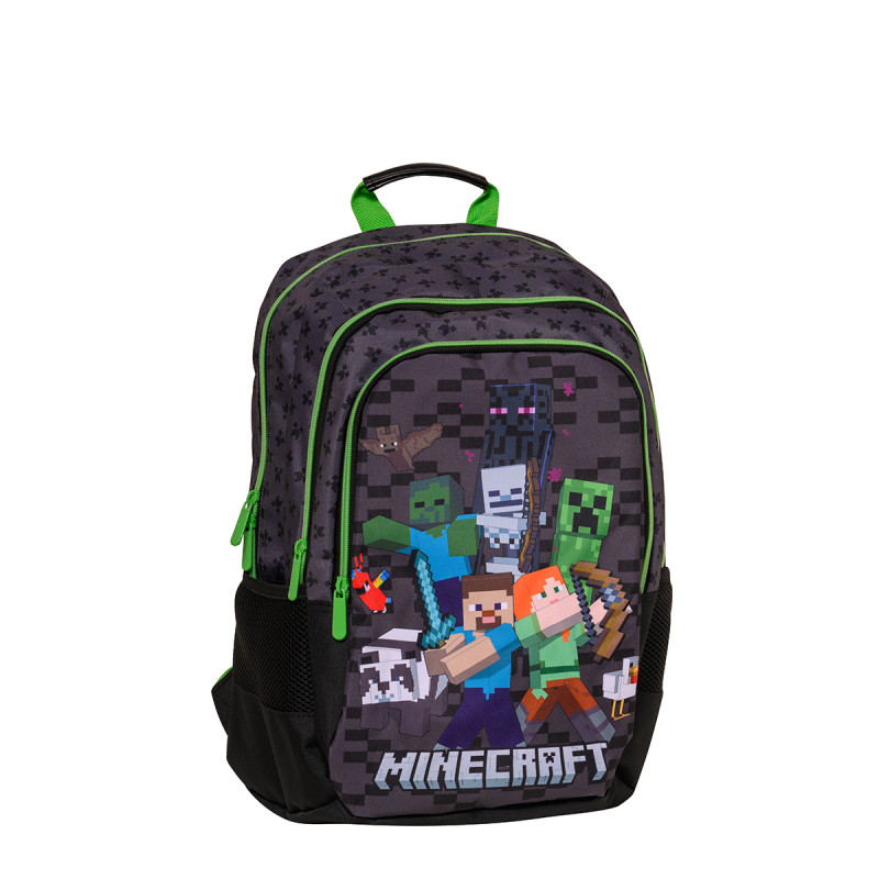 Backpack Minecraft with pencil case