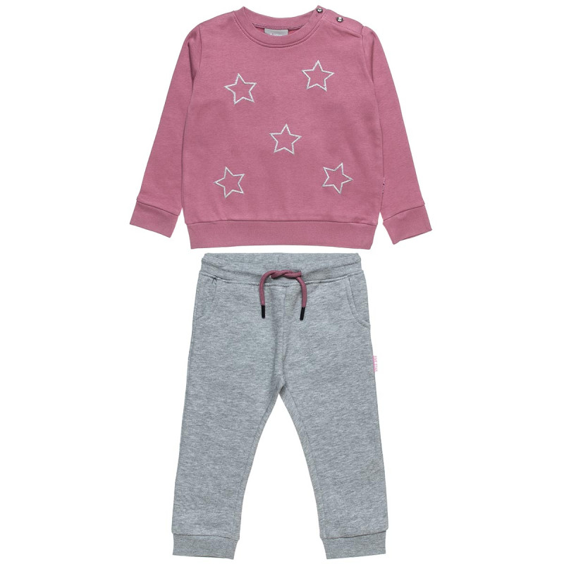 Tracksuit Five Star cotton fleece blend with print (12 months-5 years)