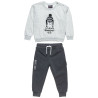 Tracksuit Five Star cotton fleece blend with print (12 months-5 years)