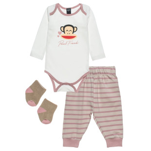 Set babygrow, pants and socks Paul Frank (3-12 months)