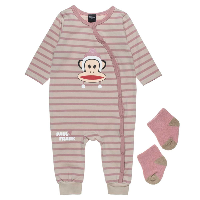 Babygrow Paul Frank with print and socks (1-12 months)