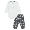 Set Tender Comforts with zebra pattern (3-12 months)