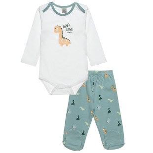 Set Tender Comforts with embossed details (3-12 months)