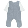 Babygrow with embossed elements (1-12 months)