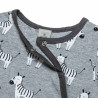 Babygrow Tender Comforts with zebra pattern (1-12 months)