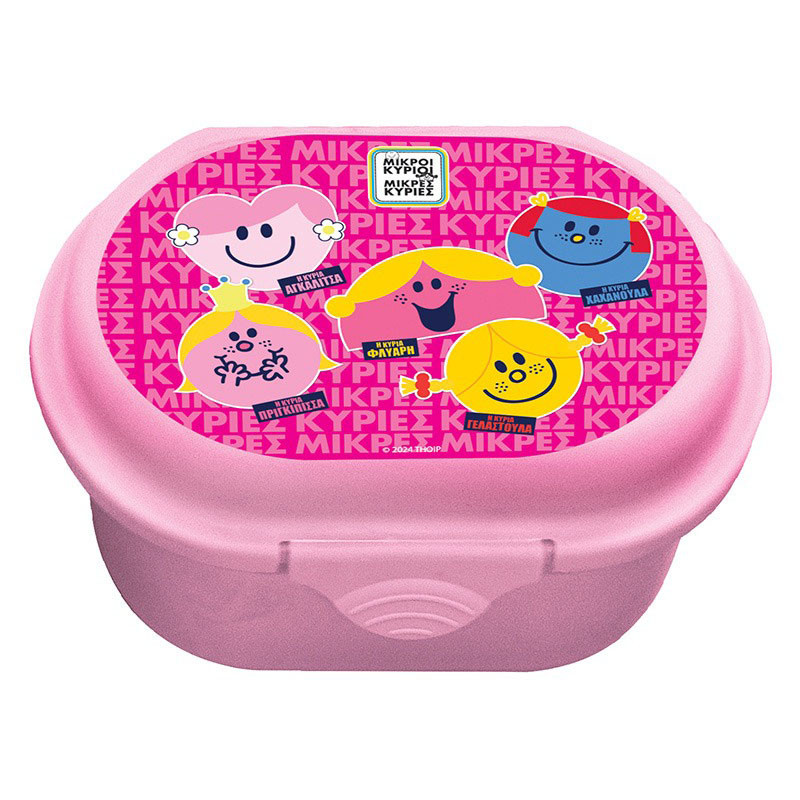 Lunch box with can and fork The Little Ladies