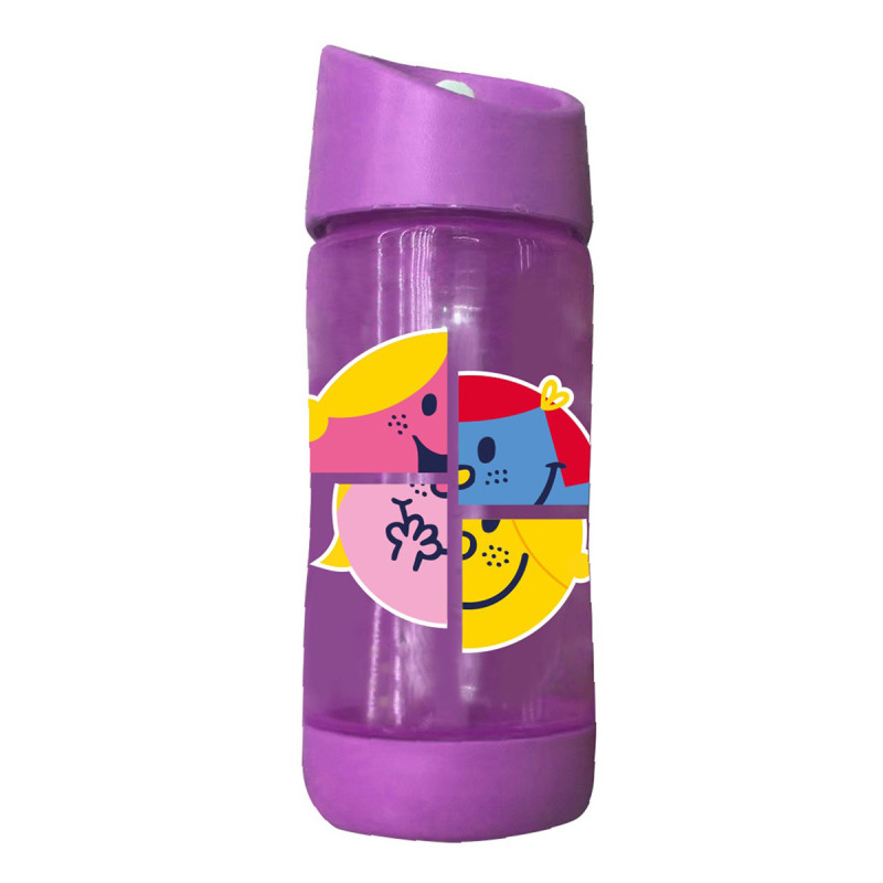 Water bottle 380ml with a straw Little Ladies