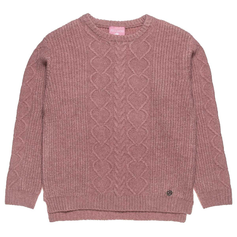 Sweater with thick knitting (6-14 years)