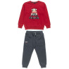 Tracksuit Paul Frank cotton fleece blend with embossed design (12 months-5 years)