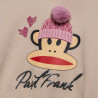 Long sleeve top   cotton fleece blend Paul Frank with pom pon (12 months-5 years)