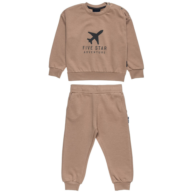 Tracksuit light touch Five Star with embossed design (18 months-5 years)