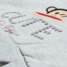 Tracksuit Paul Frank cotton fleece blend with embossed letters (12 months-5 years)