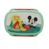 Lunch box Disney Mickey Mouse with fork and spoon