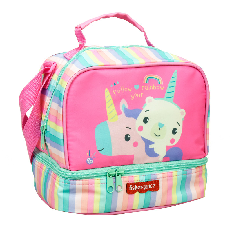 Lunch bag isothermal Fisher-Price unicorn