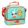 Lunch bag isothermal Fisher-Price panda and tiger