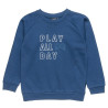 Long sleeve top cotton fleece blend Five Star with embossed print (12 months-5 years)