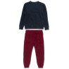 Tracksuit cotton fleece blend Five Star with embossed print (6-16 years)