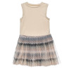 Dress from viscose with glitter details (6-14 years)