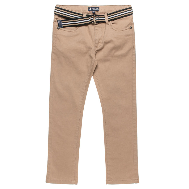 Pants chinos with belt (6-16 years)