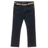 Pants chinos with belt (6-16 years)