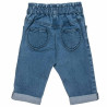 Denim pants with embroidery (12 months-5 years)