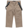 Pants chinos with braces (12 months-5 years)